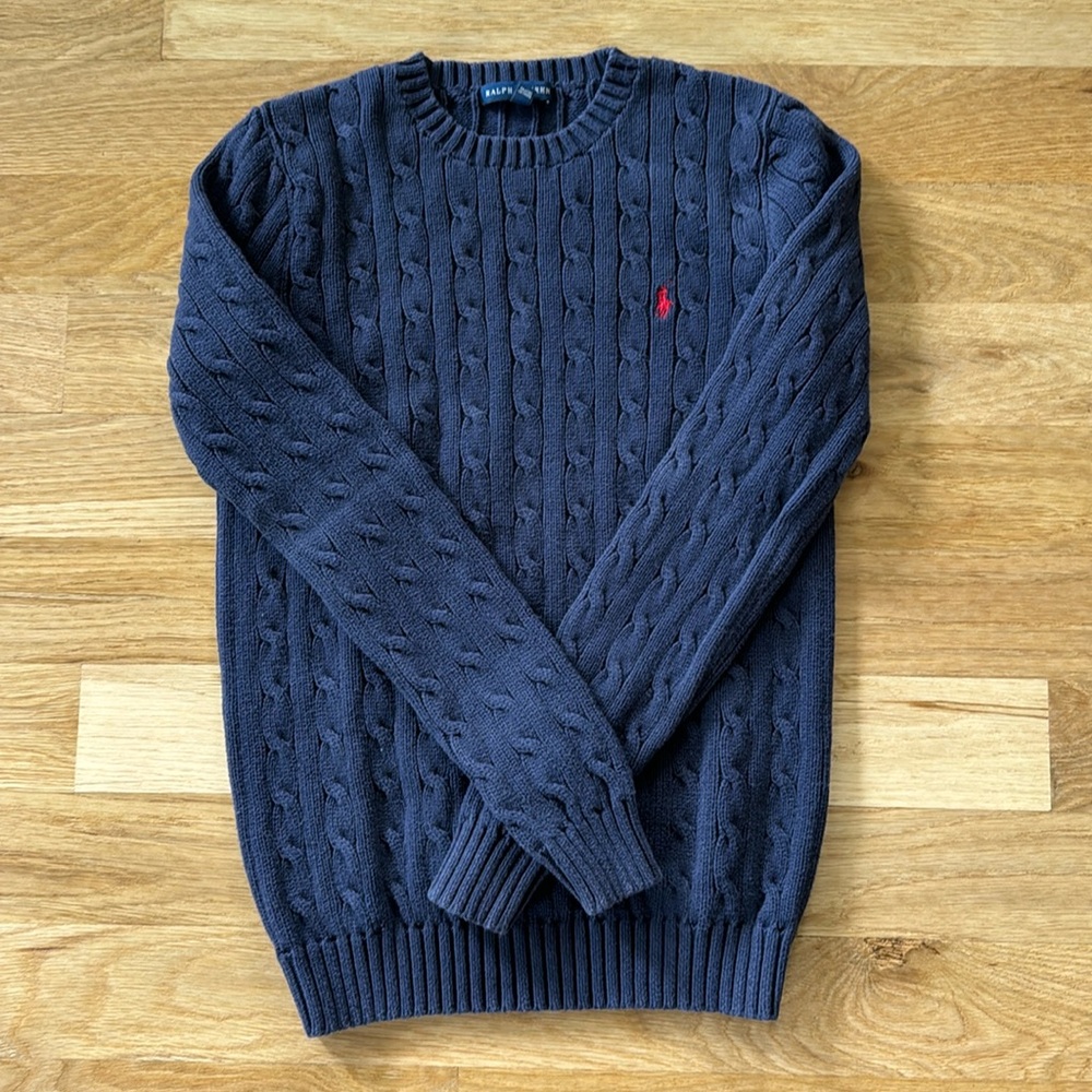 Ralph Lauren Sweater Navy Medium